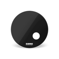 Evans BD22RB 22" EQ3 Black Resonant Bass Drum Head