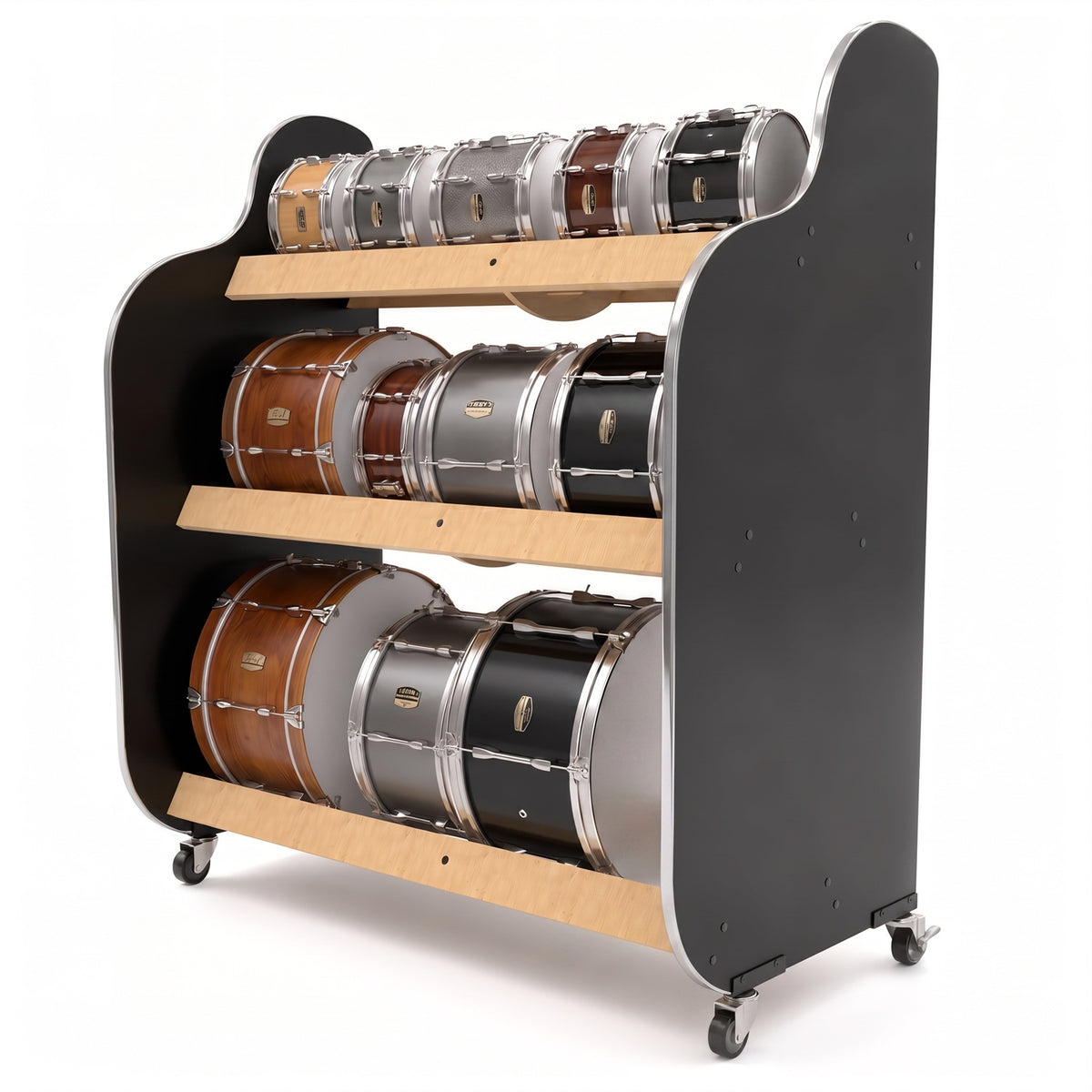 ~WOW!~ The Band Room BRDRU Mobile Drum Storage Rack