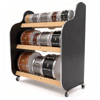~WOW!~ The Band Room BRDRU Mobile Drum Storage Rack