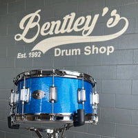 Rogers Dyna-Sonic 6.5x14" Snare Drum in Blue Sparkle