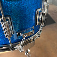 Rogers Dyna-Sonic 6.5x14" Snare Drum in Blue Sparkle