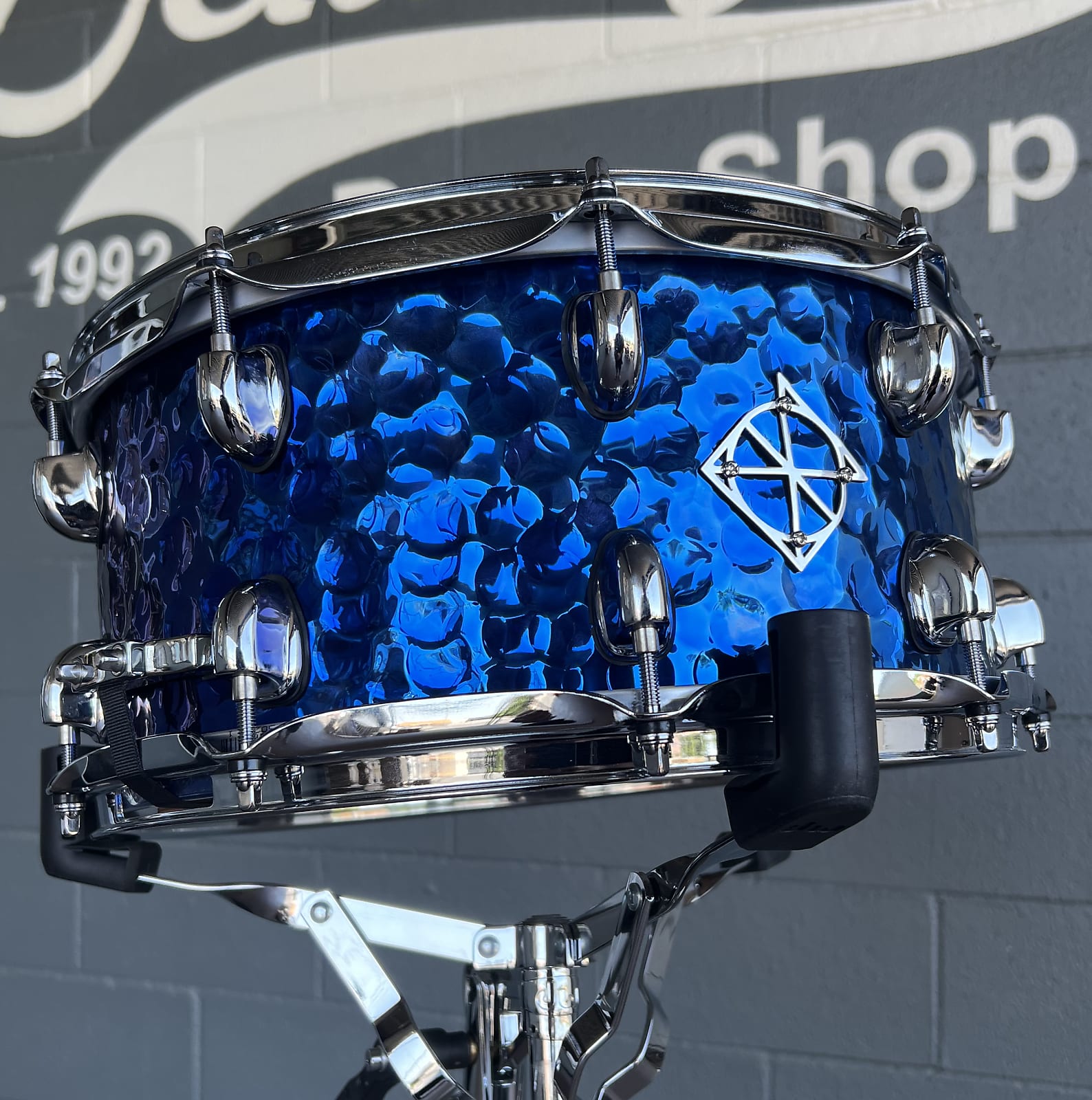 Dixon 6.5x14 Cornerstone Steel Snare Drum in Blue Titanium *IN STOCK* –  Bentley's Drum Shop