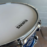 Dixon 6.5x14" Cornerstone Steel Snare Drum in Blue Titanium *IN STOCK*