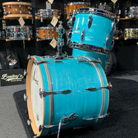 ~WOW!~ SONOR Vintage Series 3-Piece 10/14/20 Benny Greb Style Drum Kit Set in California Blue