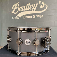 DW Collector's Series 6.5x14 Carbon Fiber Snare Drum w/ Black Nickel Hardware