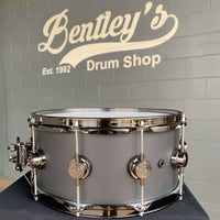 DW Collector's Series 6.5x14 Carbon Fiber Snare Drum w/ Black Nickel Hardware