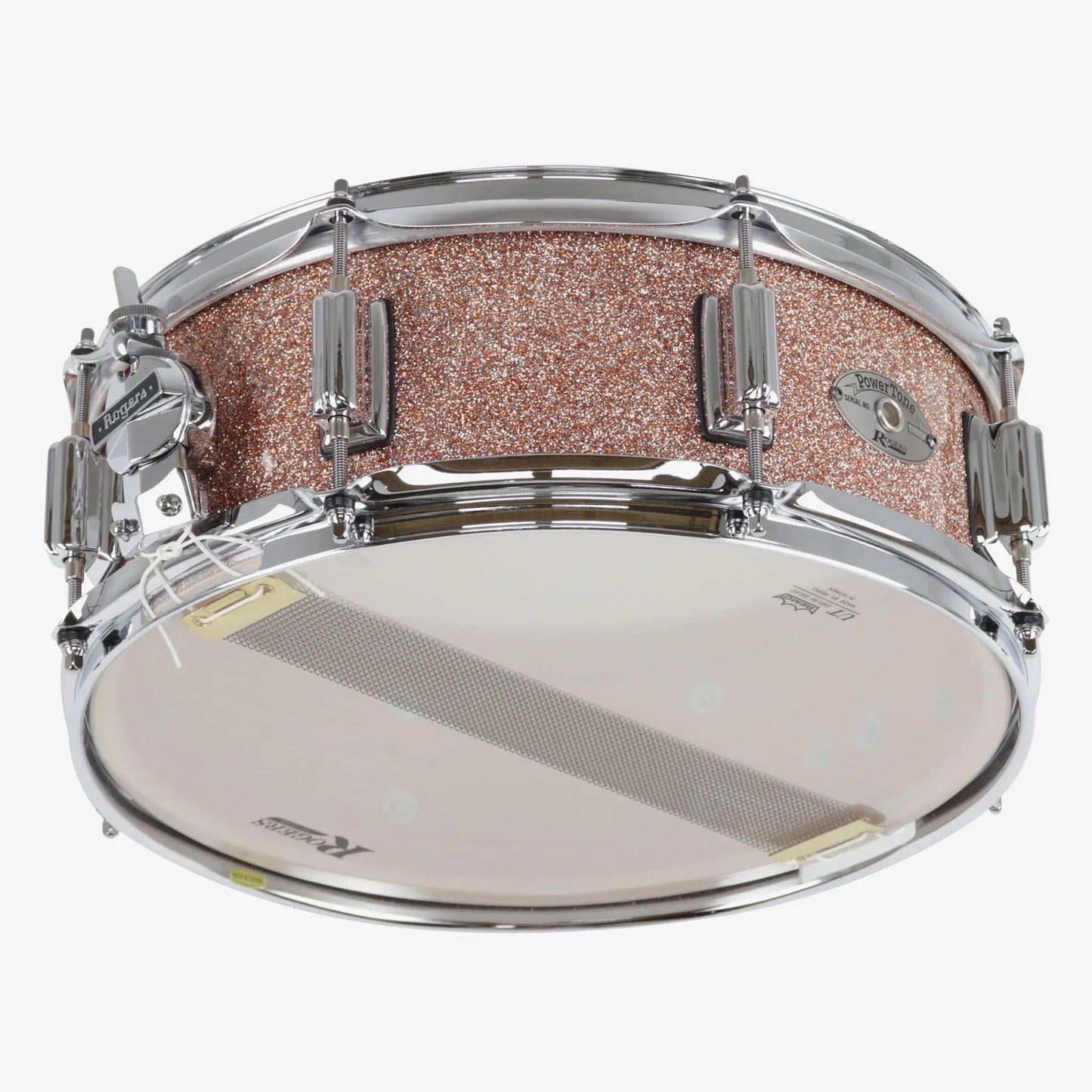 ~NEW!~ Rogers 24CS Powertone Series 5x14 Snare Drum in Champagne Sparkle (SAVE OVER $195!)