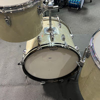 *RARE* Vintage 60's Slingerland Concert Tom 12/16/18" Bop Drum Kit Set in White Marine Pearl