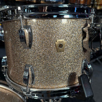 ~NEW!~ Ludwig Classic Maple 3-Piece 12/14/20 Downbeat Drum Kit Set in Champagne Sparkle