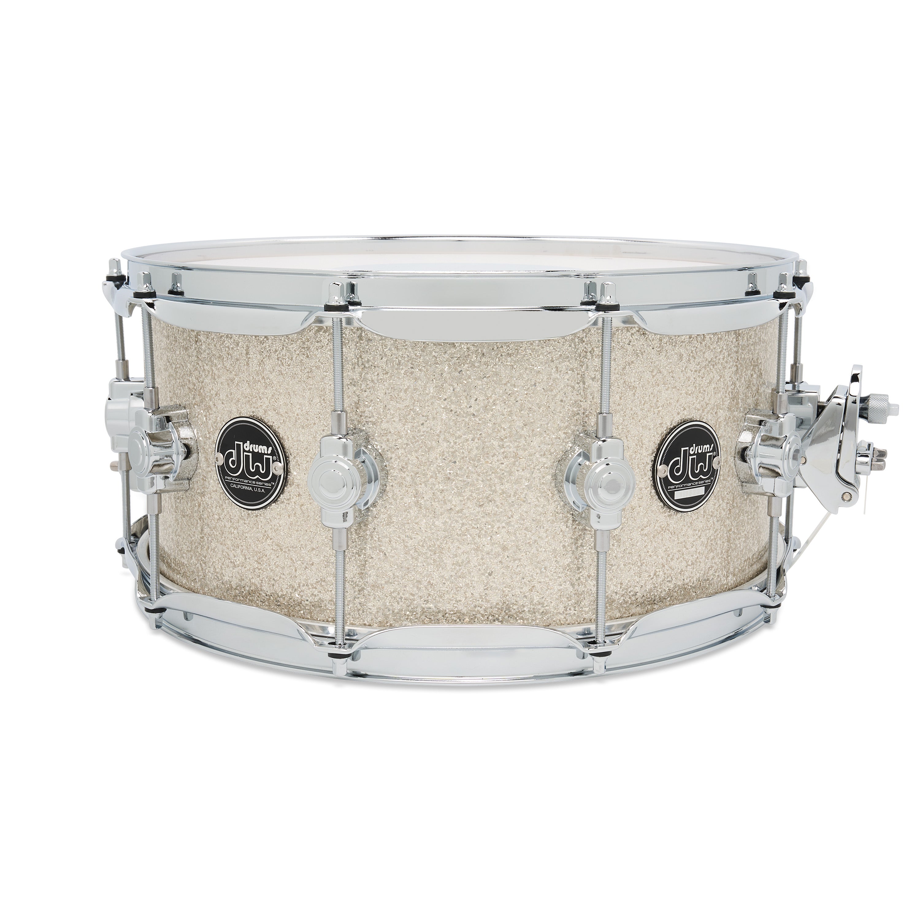 ~LIMITED EDITION~ DW Performance Series 6.5x14 Snare Drum in Broken Glass FinishPly *IN STOCK*