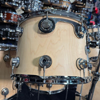 ~WOW!~ DW Collector's SonicPly Maple/Aluminum 7-Piece 10/12/13/14/15/16/22 Drum Kit Set in Natural Satin Oil over Figured Maple with Chrome Hardware (Rm4)