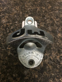 Vintage NOS DW Starr X Wall Mounted Stationary Soda Beer Bottle Opener