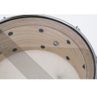 Dixon SAN654EA Artisan Series 6.5x14" Ash Snare Drum in Enchanted Electric Blue Burst
