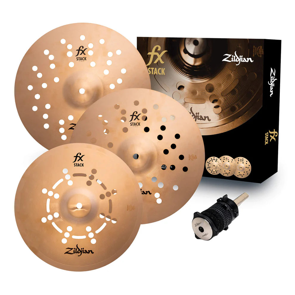 ~NEW~ Zildjian FXSTK14 FX 14" Cymbal Stack with Mount *IN STOCK*