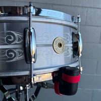 ~LIMITED EDITION~ Gretsch 135th Anniversary 5x14 Engraved Aluminum Snare Drum w/ Deluxe Case