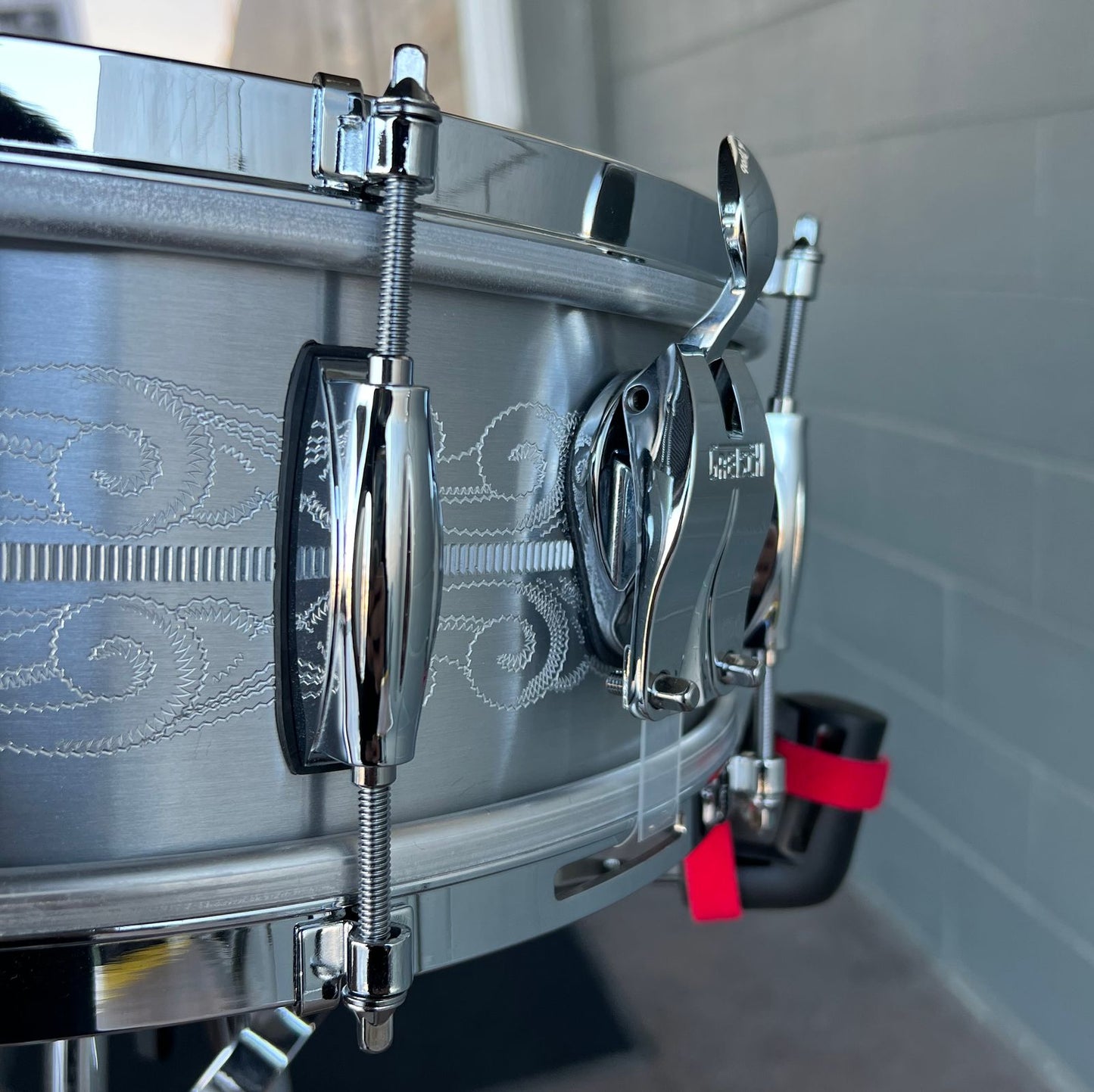 ~LIMITED EDITION~ Gretsch 135th Anniversary 5x14 Engraved Aluminum Snare Drum w/ Deluxe Case
