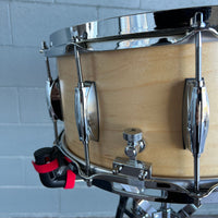 ~BENTLEY'S EXCLUSIVE!~ Gretsch GB6514S8 Brooklyn Series 6.5x14" Branded G Snare Drum in Natural Satin
