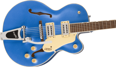 Gretsch G2420T Streamliner Hollow Body 6-String Electric Guitar w/ Bigsby in Fairline Blue *IN STOCK*