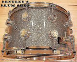 DW 8x14" Collector's Series 20-Lug SSC Pure Maple Snare Drum in Gold Glass FinishPly w/ 24K Gold Hardware