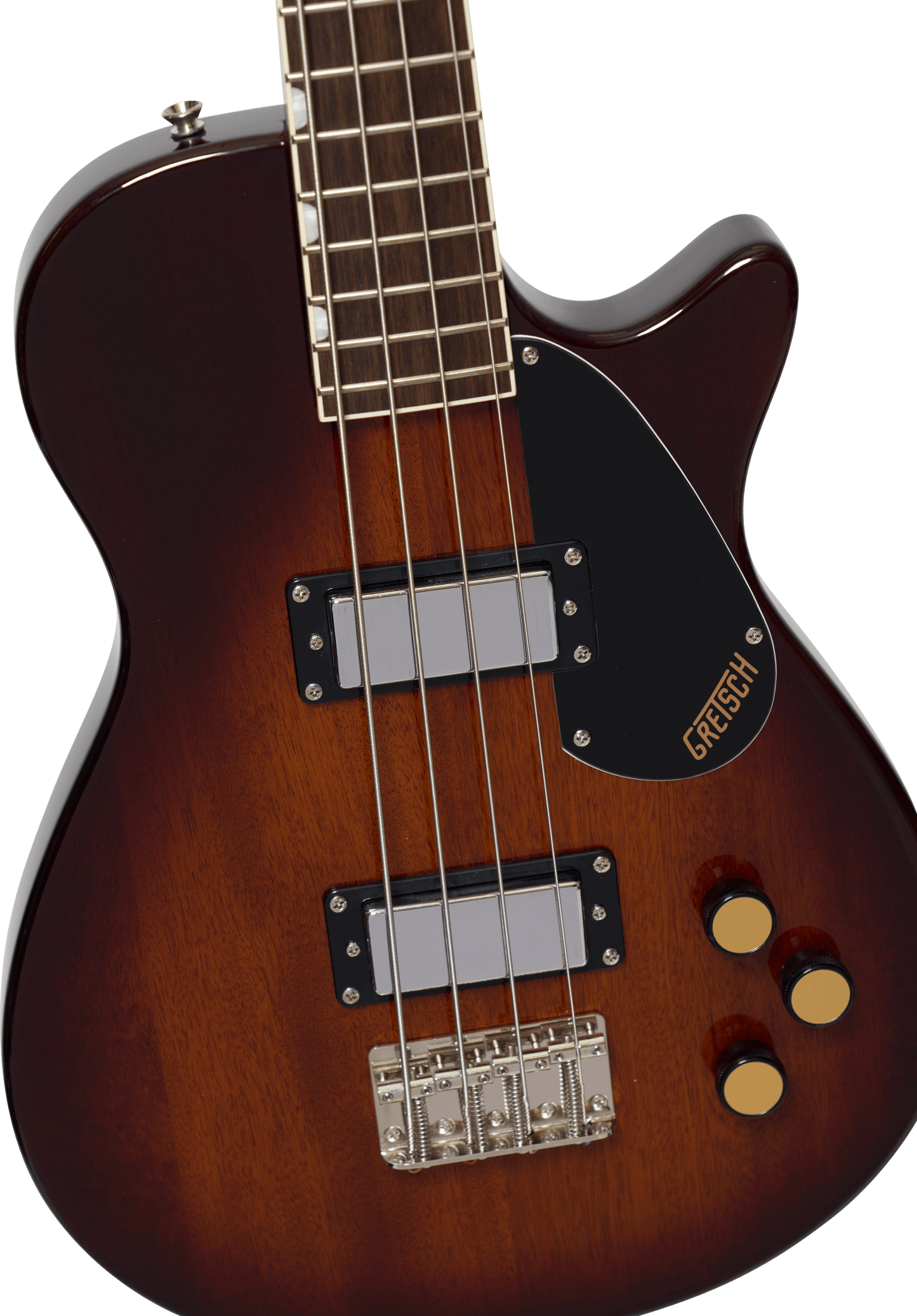 Gretsch CYG24101713 Streamliner Jet Club 4-String Electric Bass Guitar Single-Cut in Havana Burst *IN STOCK*