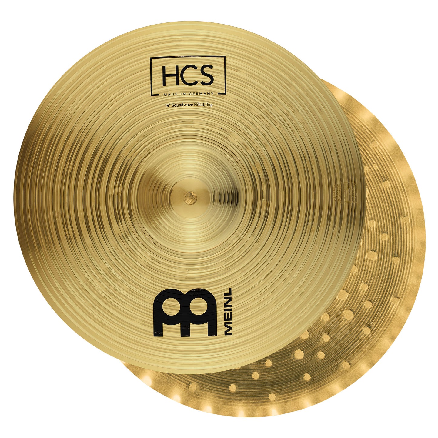~NEW!~ Meinl HCS14SWH HCS 14" Soundwave Hi-Hat Pair Cymbals