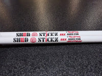 ~NEW~ Dope Stickz White ShedSticks Pair