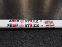 ~NEW~ Dope Stickz White ShedSticks Pair