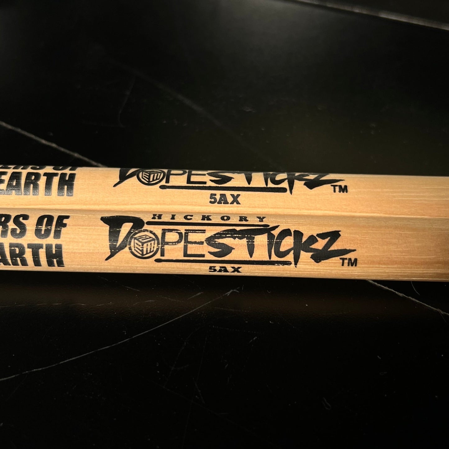 Dope Stickz Natural Hickory Wood 5AX Drum Sticks Pair