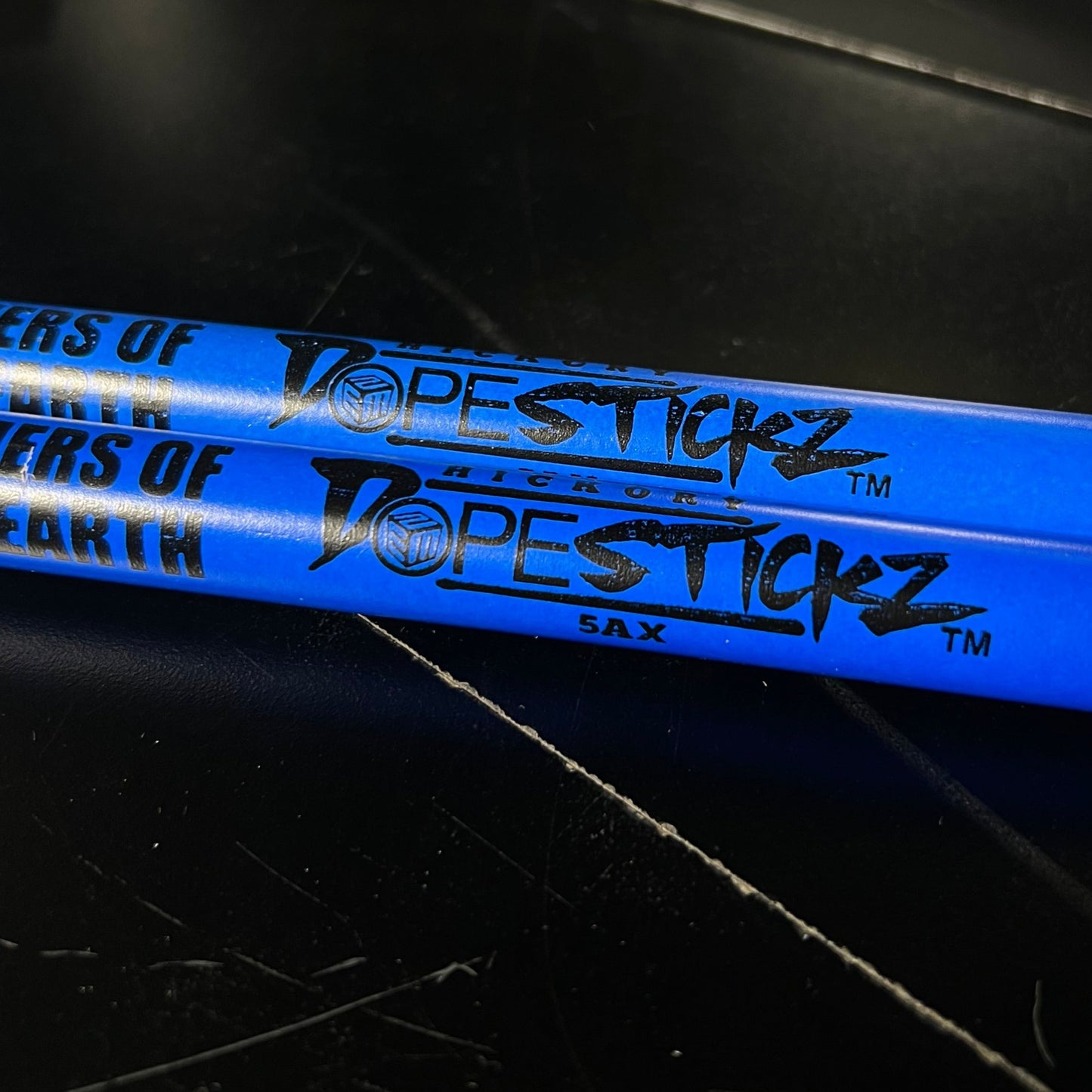 Dope Stickz Royal Blue 5AX Drum Sticks Pair