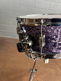 Rogers Dyna-Sonic 6.5x14" Snare Drum in Purple Marine Pearl