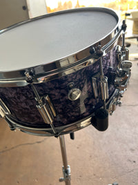 Rogers Dyna-Sonic 6.5x14" Snare Drum in Purple Marine Pearl