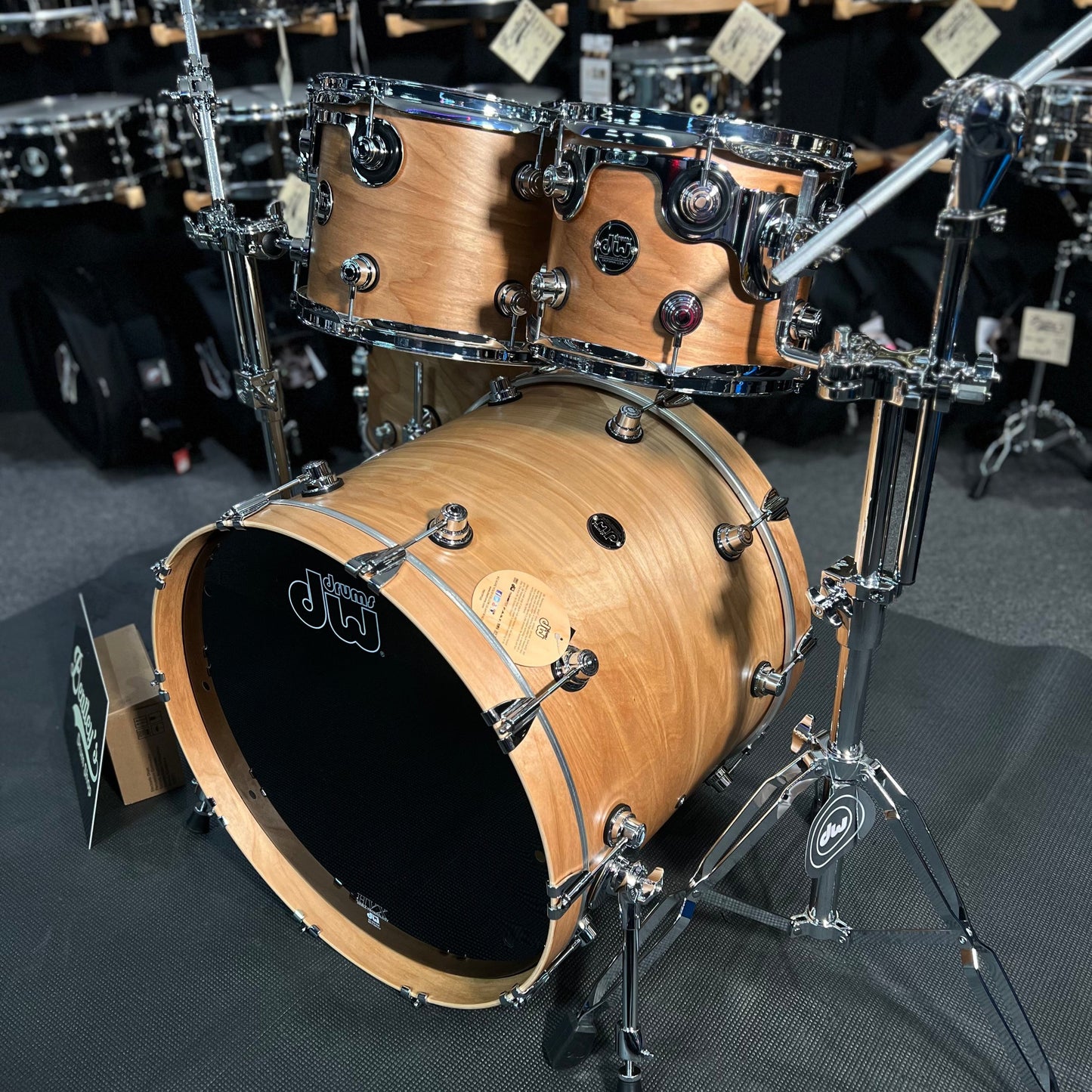 *LIMITED EDITION* DW Performance Series 10/12/16/22" All Birch Drum Set Kit in Natural Satin Oil