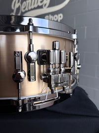 ~WOW!~ SONOR Artist Series 6x14 Cast Bronze 3mm Snare Drum with Ruthenium Black Nickel Hardware
