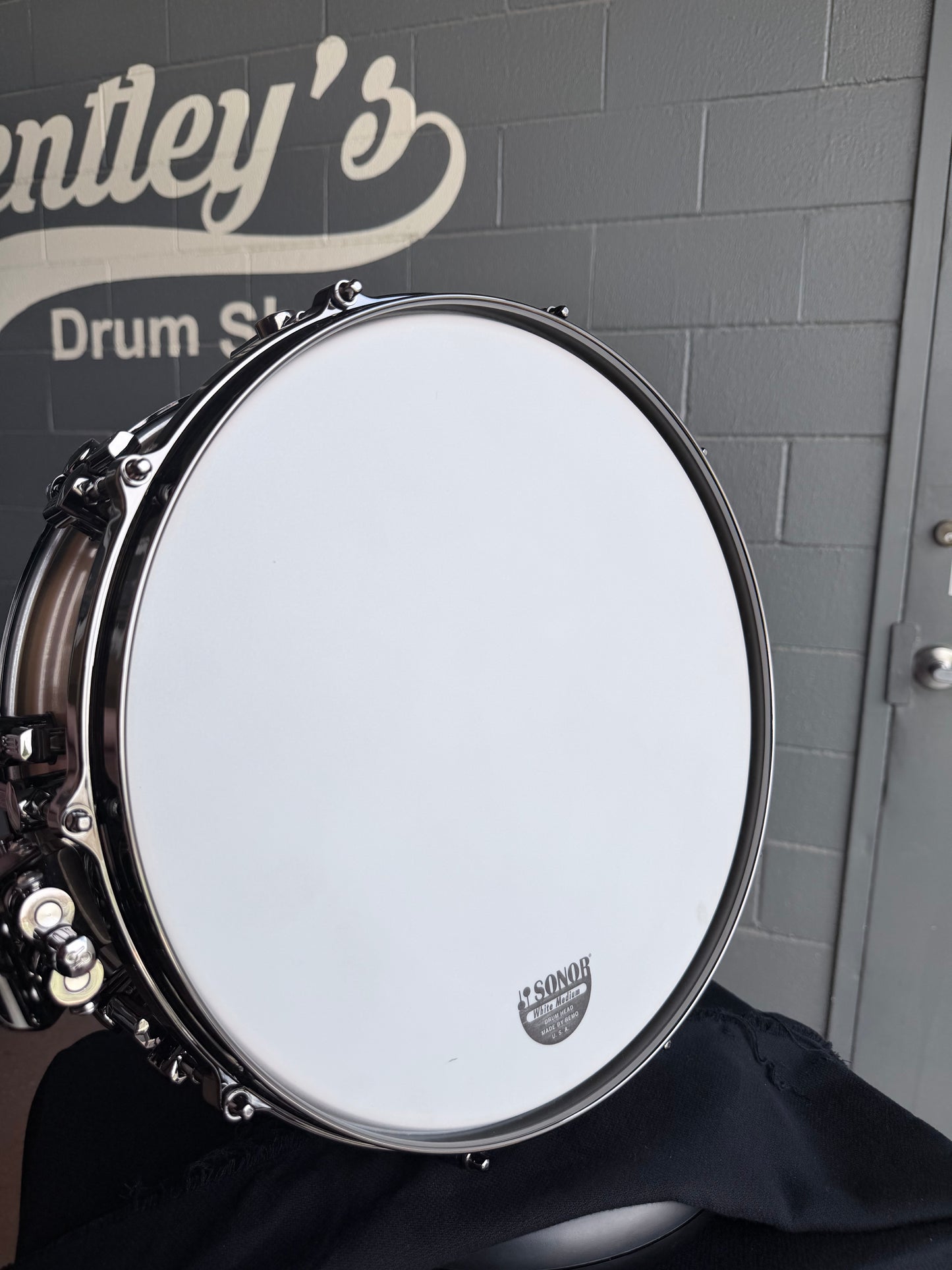 ~WOW!~ SONOR Artist Series 6x14 Cast Bronze 3mm Snare Drum with Ruthenium Black Nickel Hardware