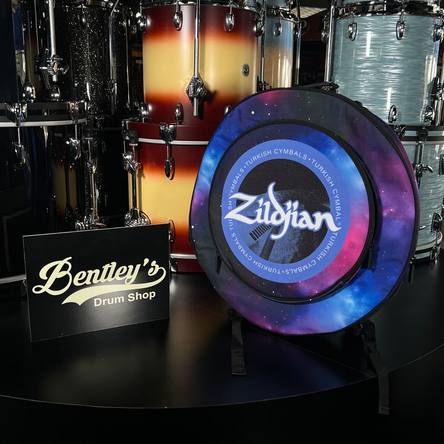 Housse pour cymbale Zildjian 20" pour étudiant en violet galaxie