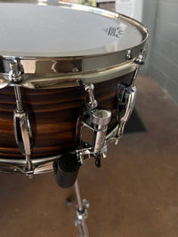 Tama TLJC146 STAR Reserve Solid Japanese Cedar 6x14" Snare Drum in Burnt Oiled Cedar *Displayed at NAMM 2024*