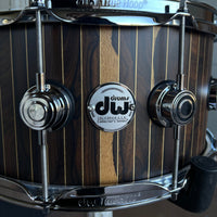 DW Collector's Series Pure Maple 333 Natural Hard Satin over Pinstripe Ziricote