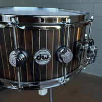 DW Collector's Series Pure Maple 333 Natural Hard Satin over Pinstripe Ziricote