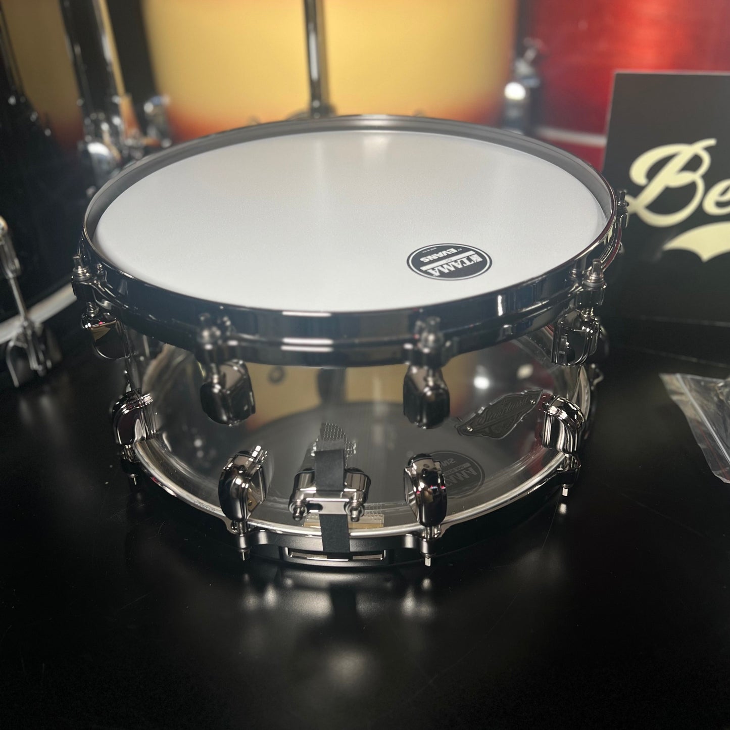 Tama 50th Anniversary Limited Edition Acrylic Starclassic Mirage 6.5x14" Snare Drum MBAS65BN