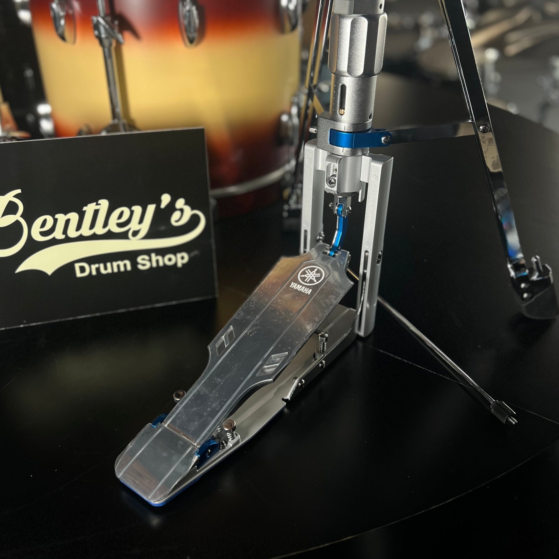yamaha hi hat pedal Yamaha HHS9D Flagship 2-Legged Hi-Hat Stand *IN STOCK* – Bentley's Drum Shop