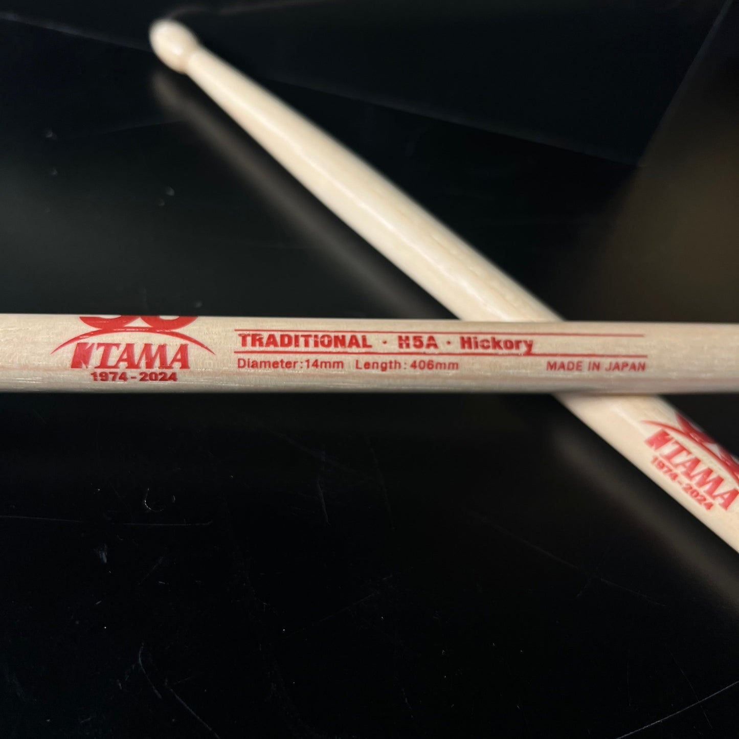 Tama 50th Anniversary Hickory 5A Drumsticks Pair H5A-50TH