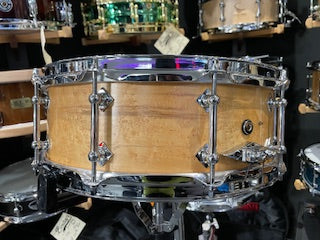 Craviotto Private Reserve 5x14" Birdseye Maple Snare Drum in Natural Oil