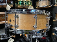 Craviotto Private Reserve 5x14" Birdseye Maple Snare Drum in Natural Oil