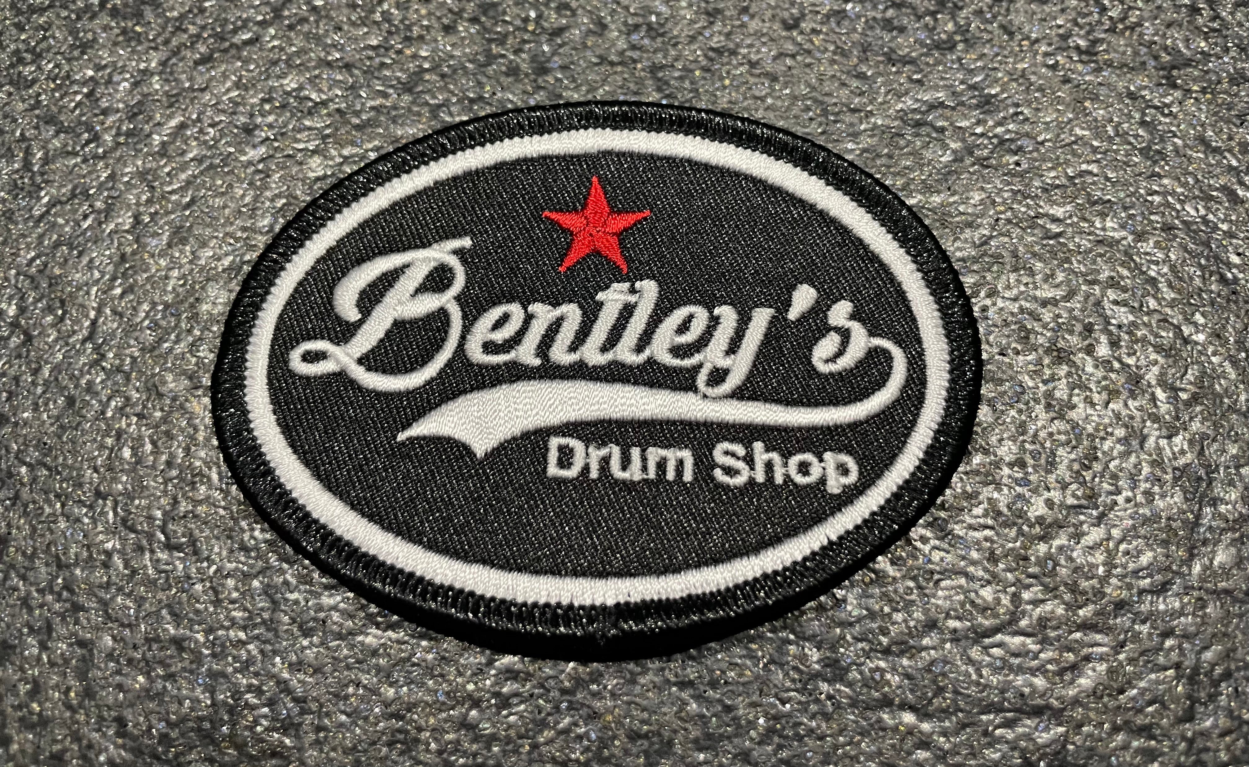 Patch thermocollant/à coudre Bentley's Drum Shop