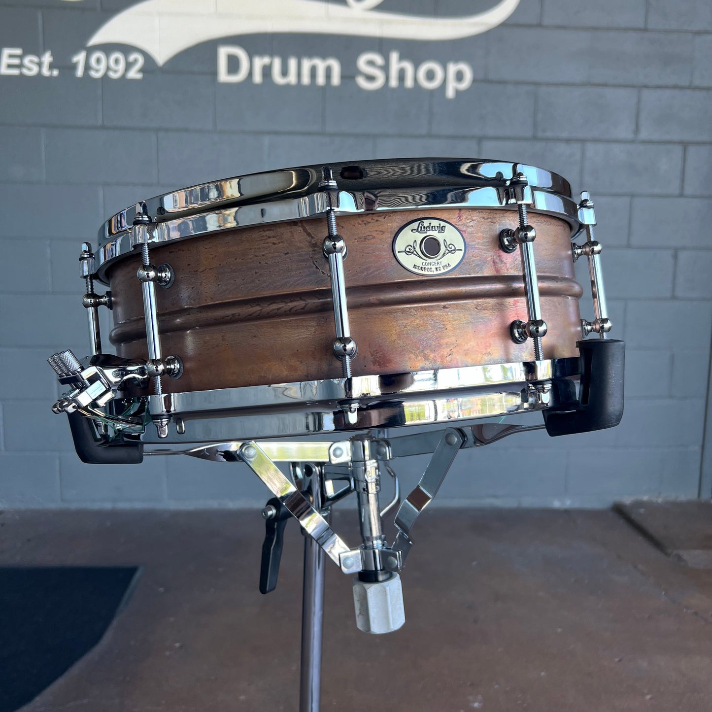 Ludwig Raw Copper 5x14" Concert Snare Drum