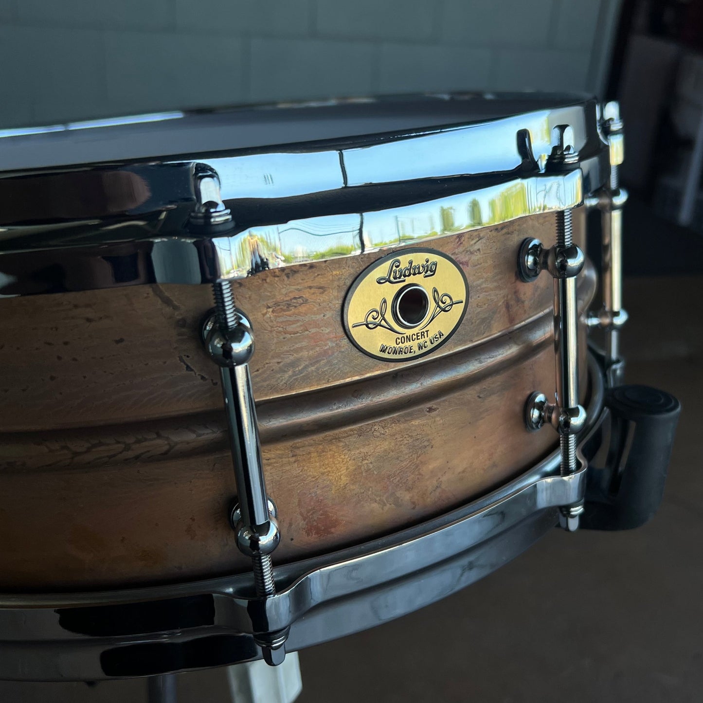 Ludwig Raw Copper 5x14" Concert Snare Drum