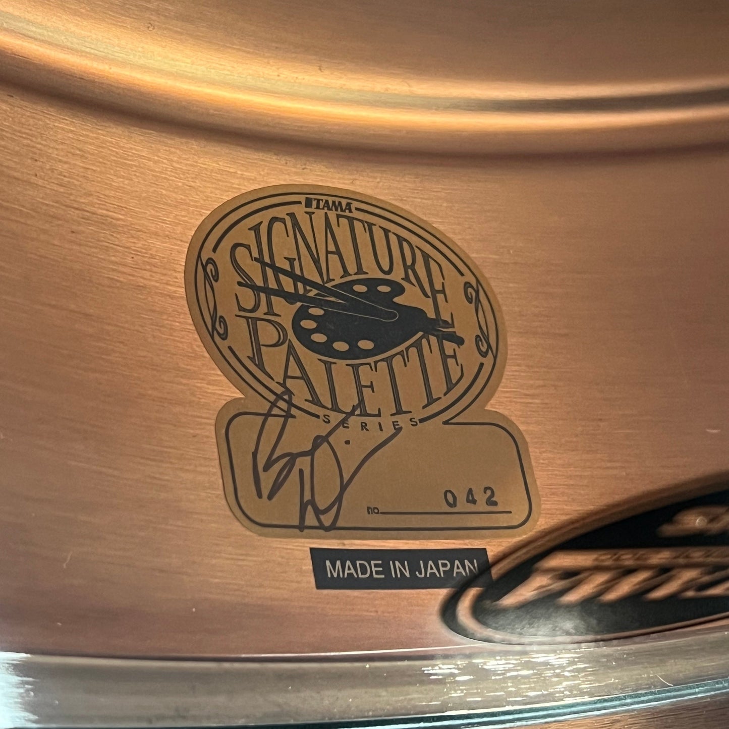 Tama BD1465 Brann Dailor Signature 6.5x14" Bronze Snare Drum