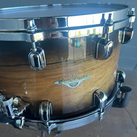 Tama Starclassic 8x14" All Maple Exotic Snare Drum in Natural Pacific Walnut Burst