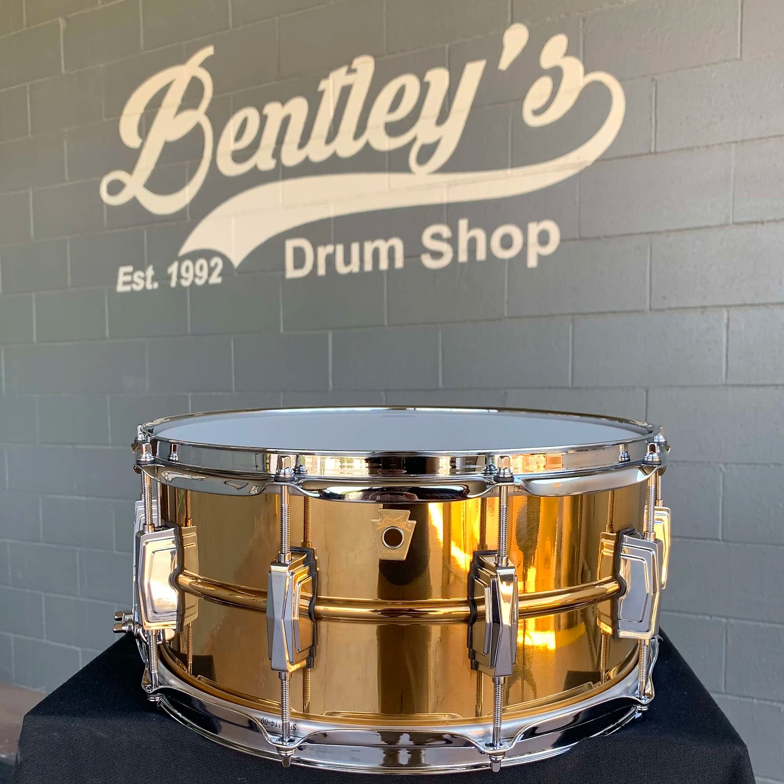 Ludwig LB552 Polished Bronze-Phonic 6.5x14 Snare Drum w/ Imperial Lugs