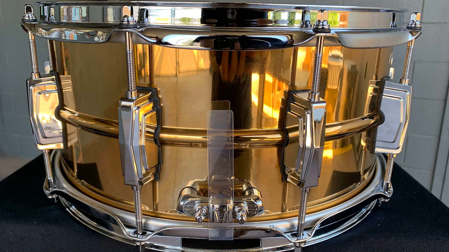 Ludwig LB552 Polished Bronze-Phonic 6.5x14 Snare Drum w/ Imperial Lugs
